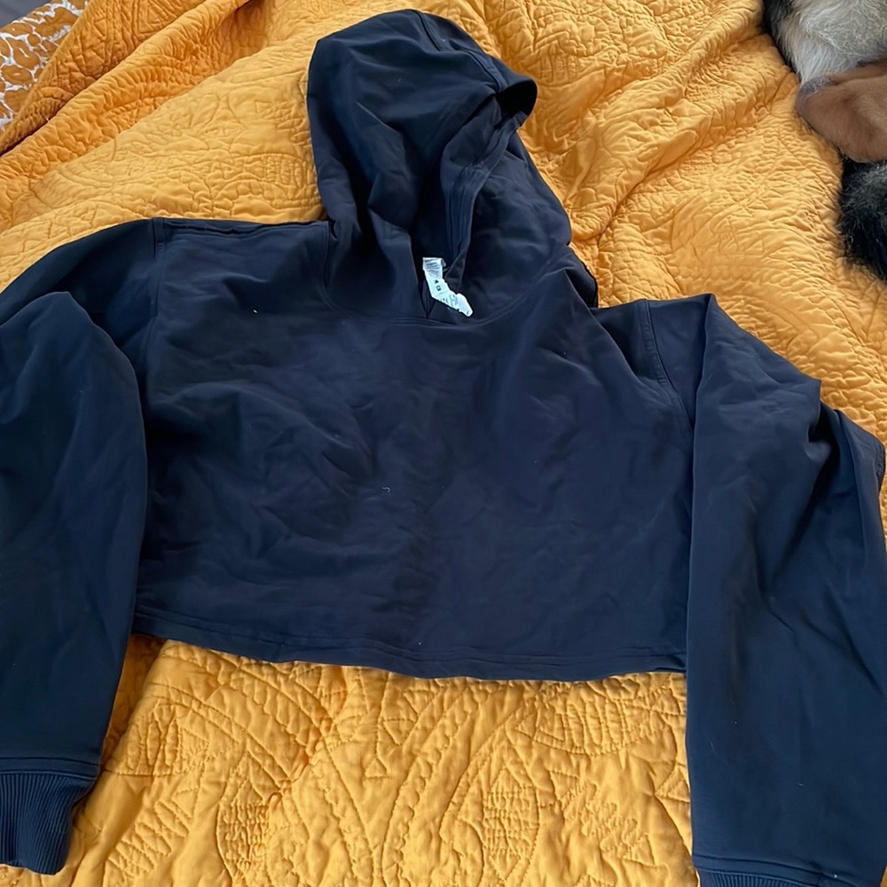 Lululemon crop top sweatshirt size 6